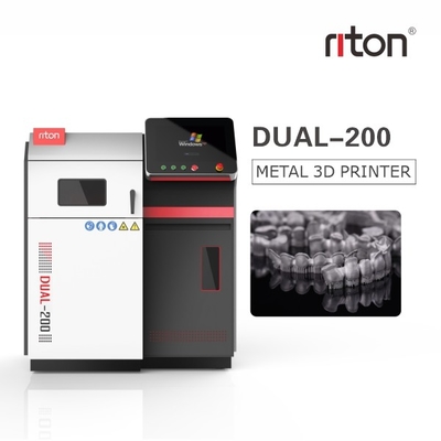 Couronnes DUAL200 en 3 heures en métal 3D d'imprimante de Highly Stable 4.5KW 220V de laser en métal d'imprimante dentaire de la fusion 3d