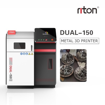 Imprimante dentaire en métal 3D de laser d'ajustement de laboratoire de Riton Dual-150 DMLS 650 kilogrammes