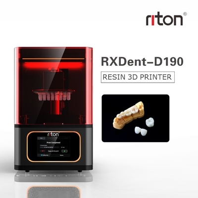 résine photosensible de l'imprimante 3D noire rouge de structure de 192mm Photopolymer