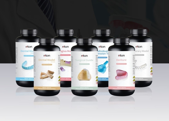 Liquide transparent coloré par résine photosensible dentaire de 80 rivages D