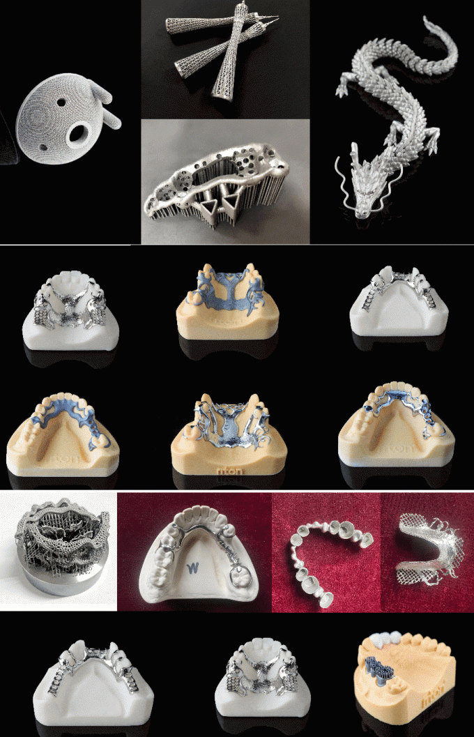Imprimante dentaire For Additive 3d en métal 3D de laser de fibre de SLM de Riton imprimant 100 couronnes en 3 heures 0